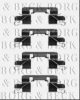 BORG & BECK BBK1397 Accessory Kit, disc brake pads